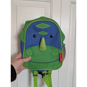 Skip Hop Zoo Pack Toddler Backpack Dinosaur Blue Green